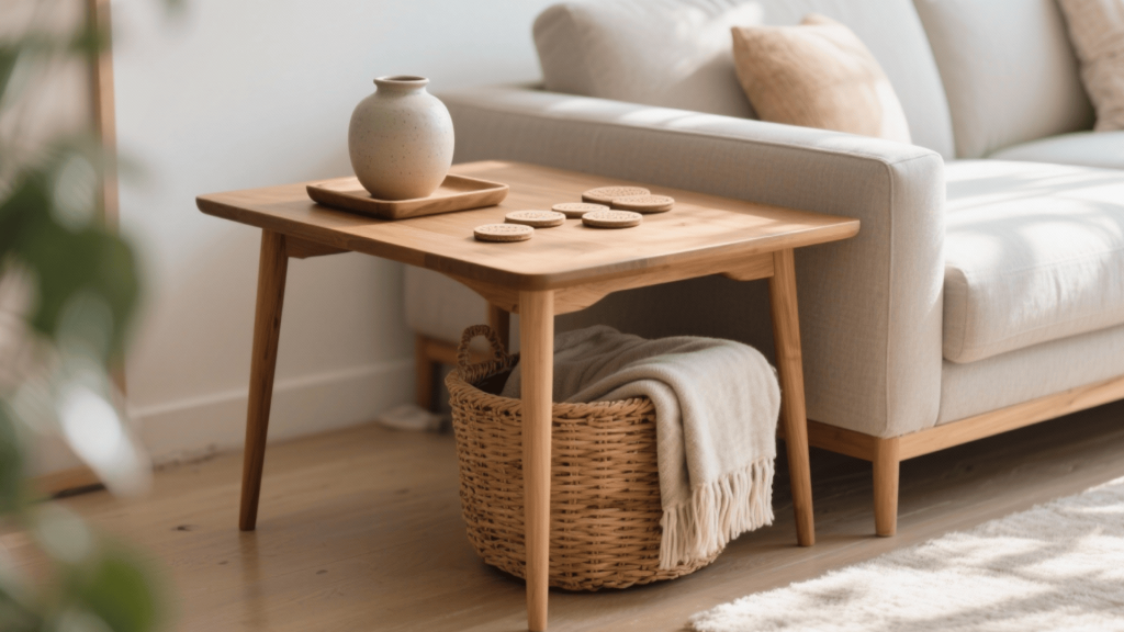 Storage Basket at the Bottom