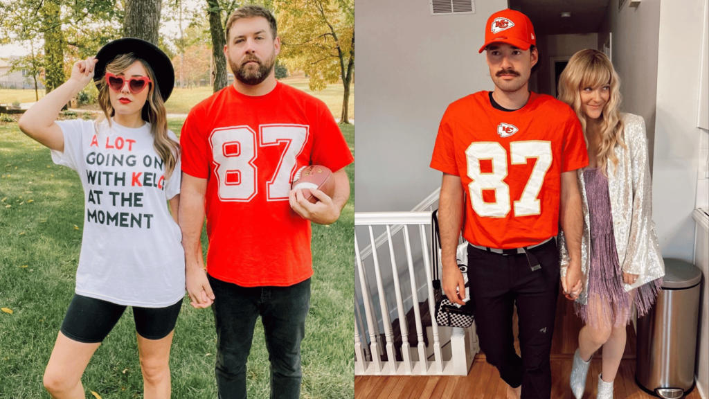 Taylor Swift and Travis Kelce