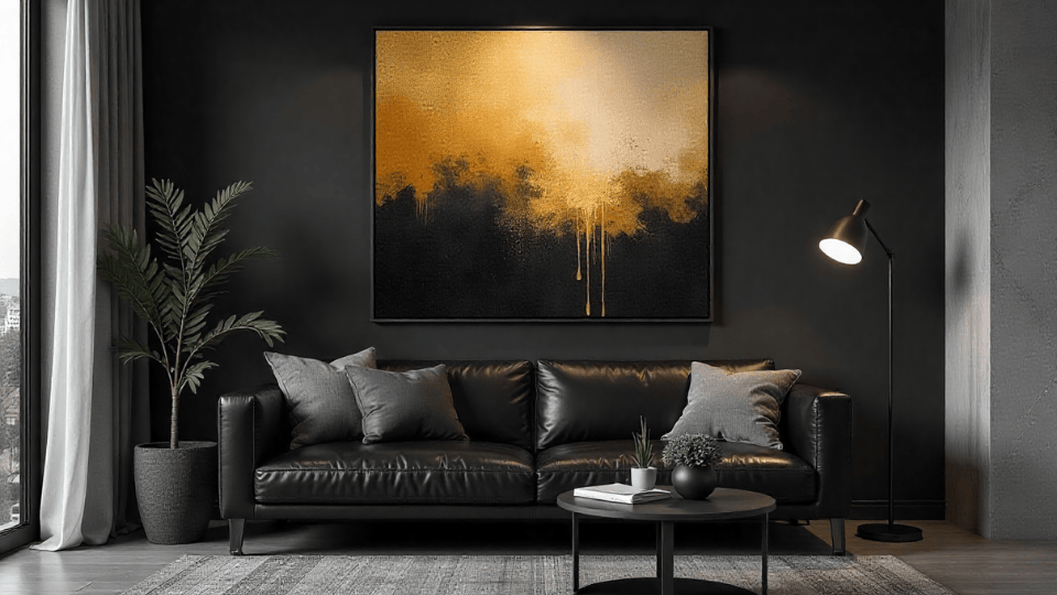 Textile Wall Art above couch decor