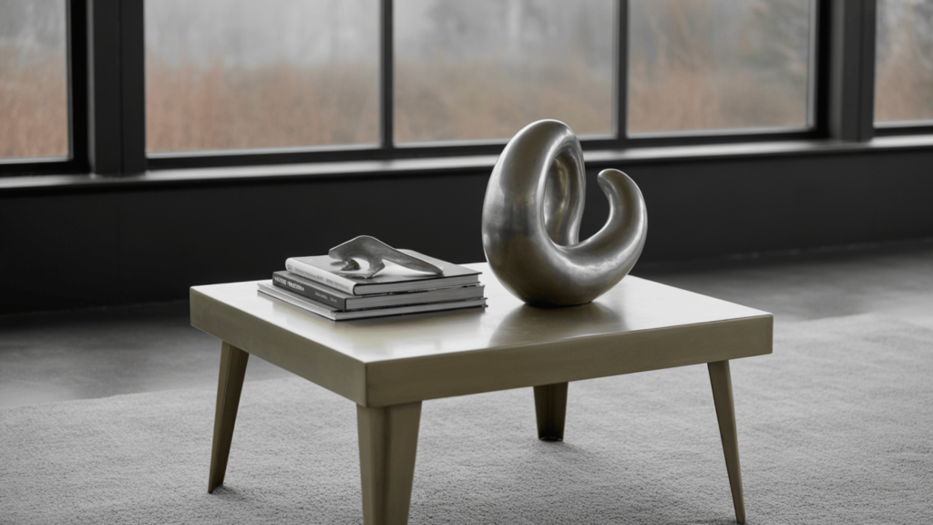 books and sculptural object