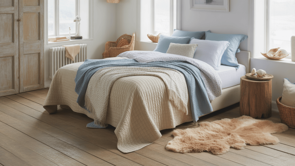 faux fur or sheepskin rugs