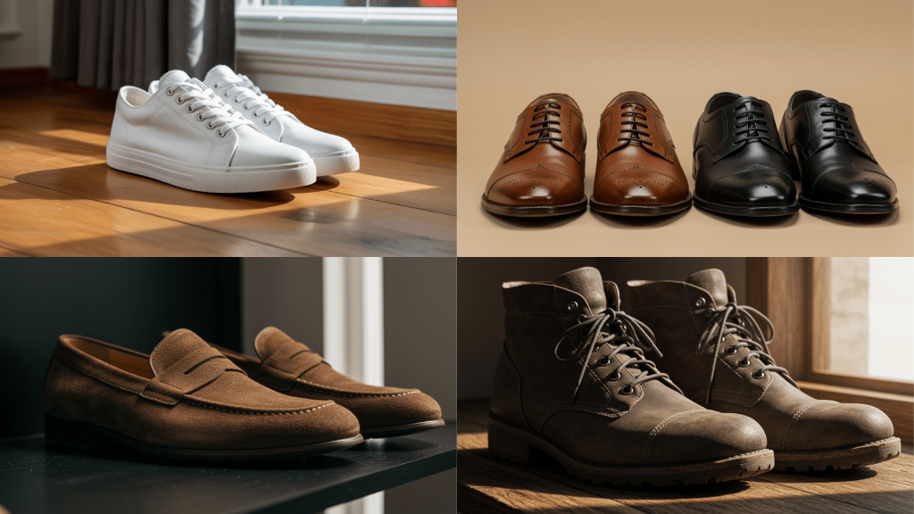 footwear to complete the outfit