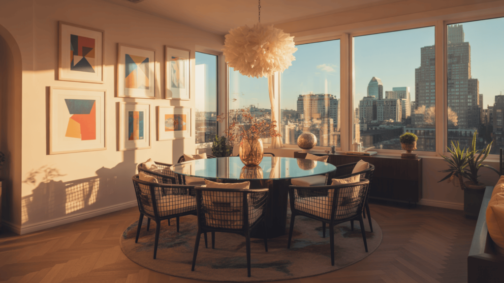 gallery walls with cohesive themes