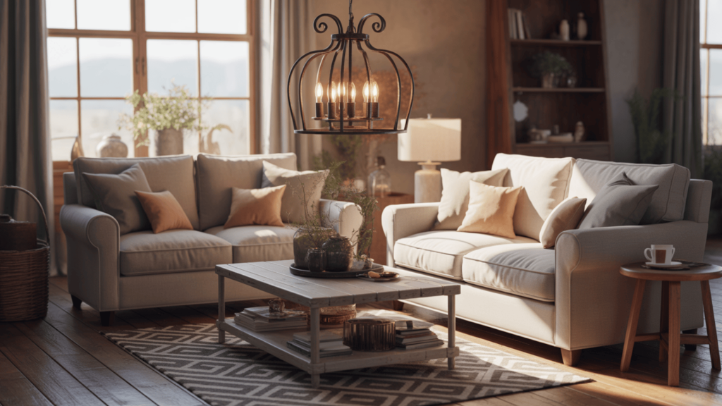 lantern style chandeliers