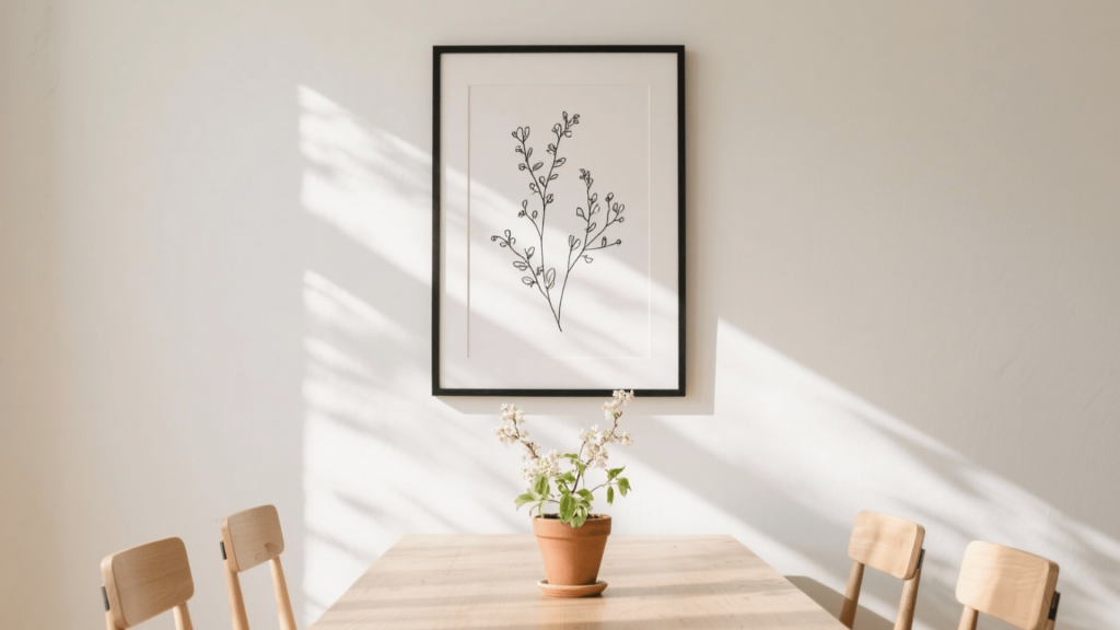 minimalist line drawings