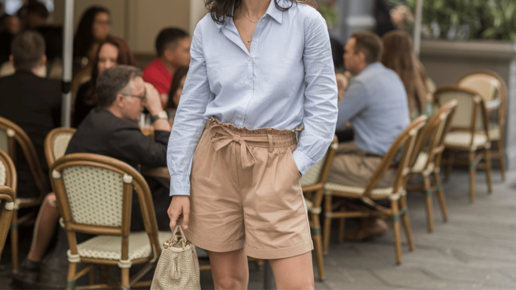 paperbag waist shorts