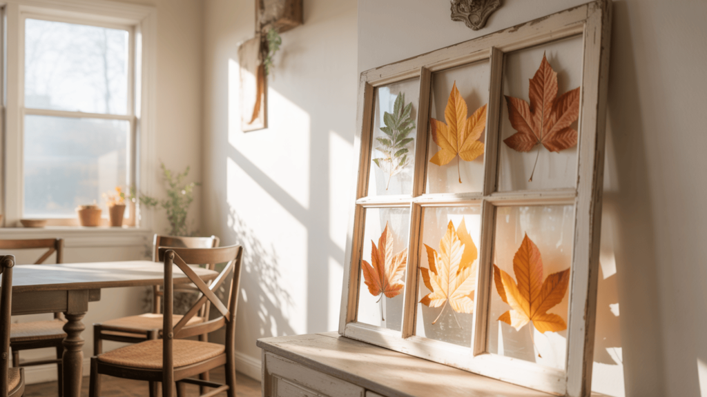 repurposed window frame