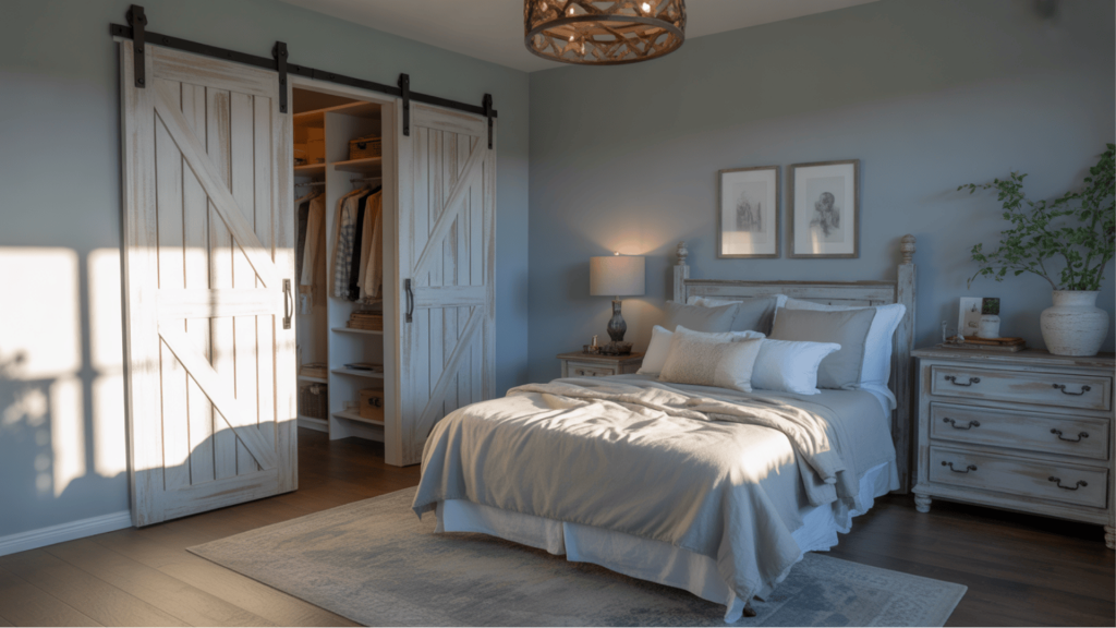 sliding barn door closet