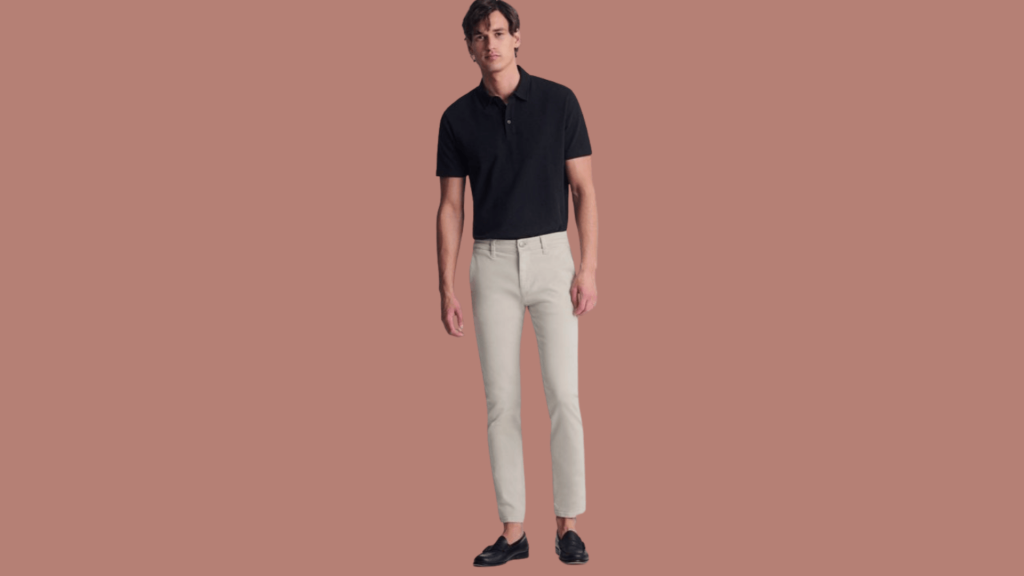 slim fit pants for men