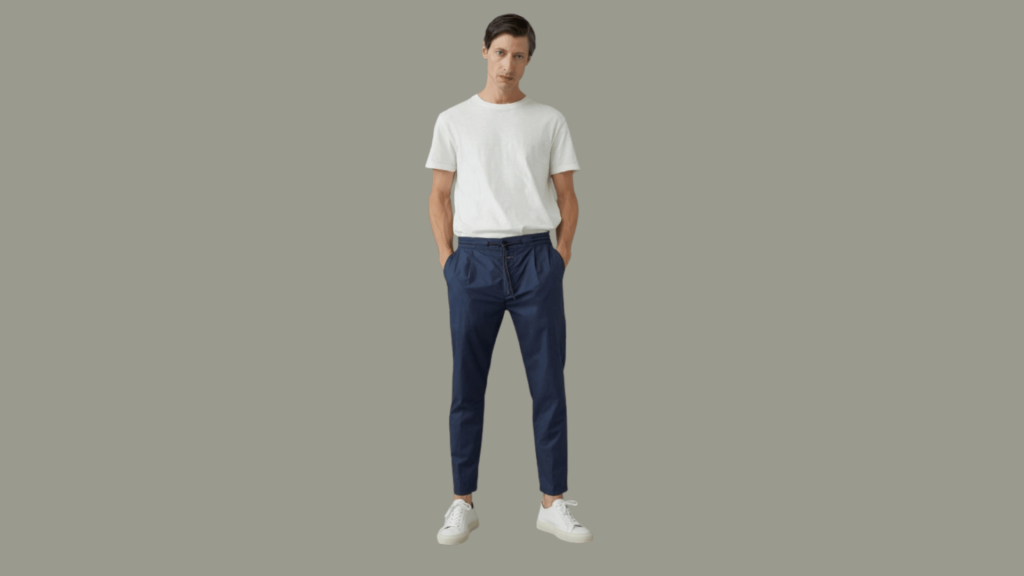 tapered pants for men