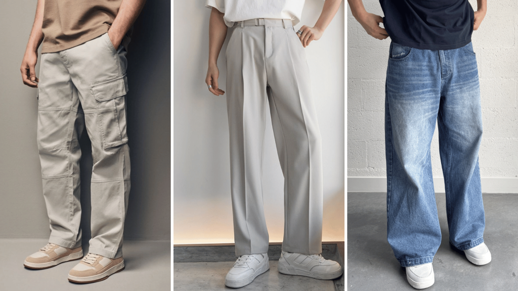 types of pants for men