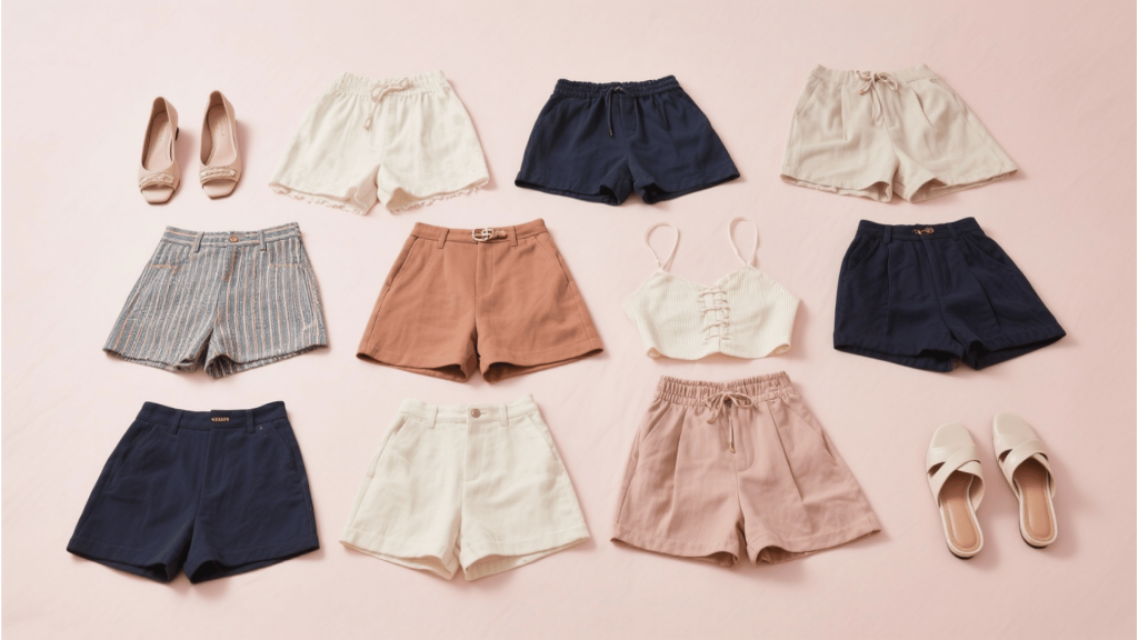 types of shorts for women