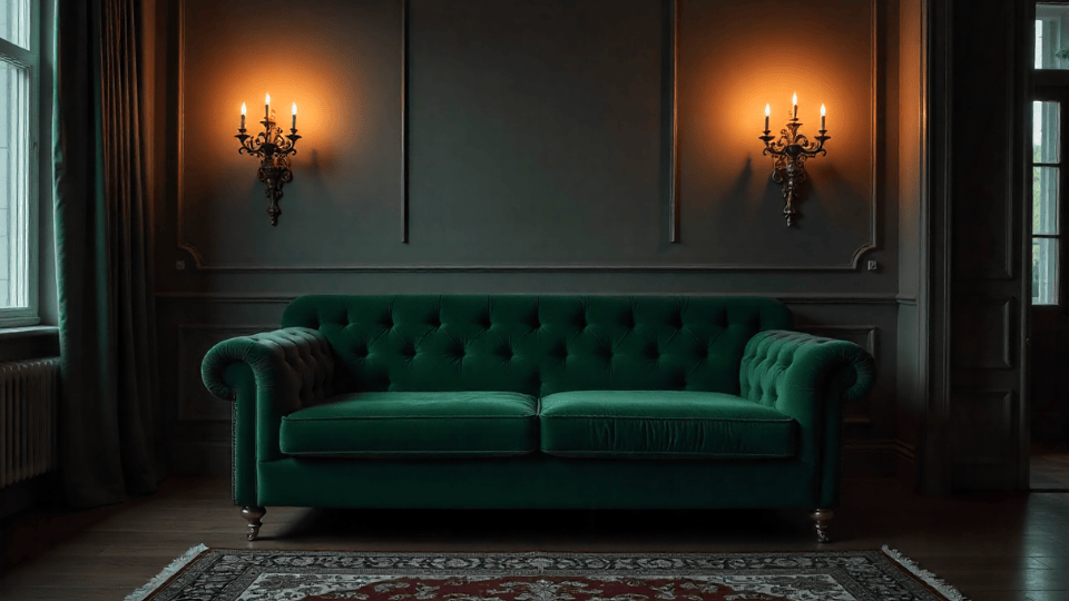 wall mounted candle holdersabove couch decor