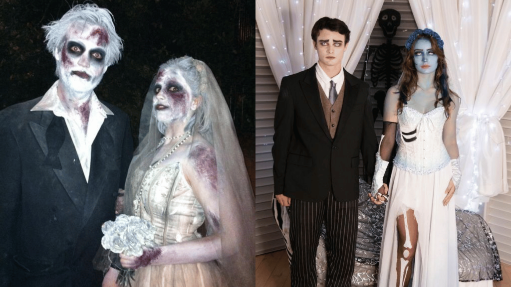 zombie bride and groom